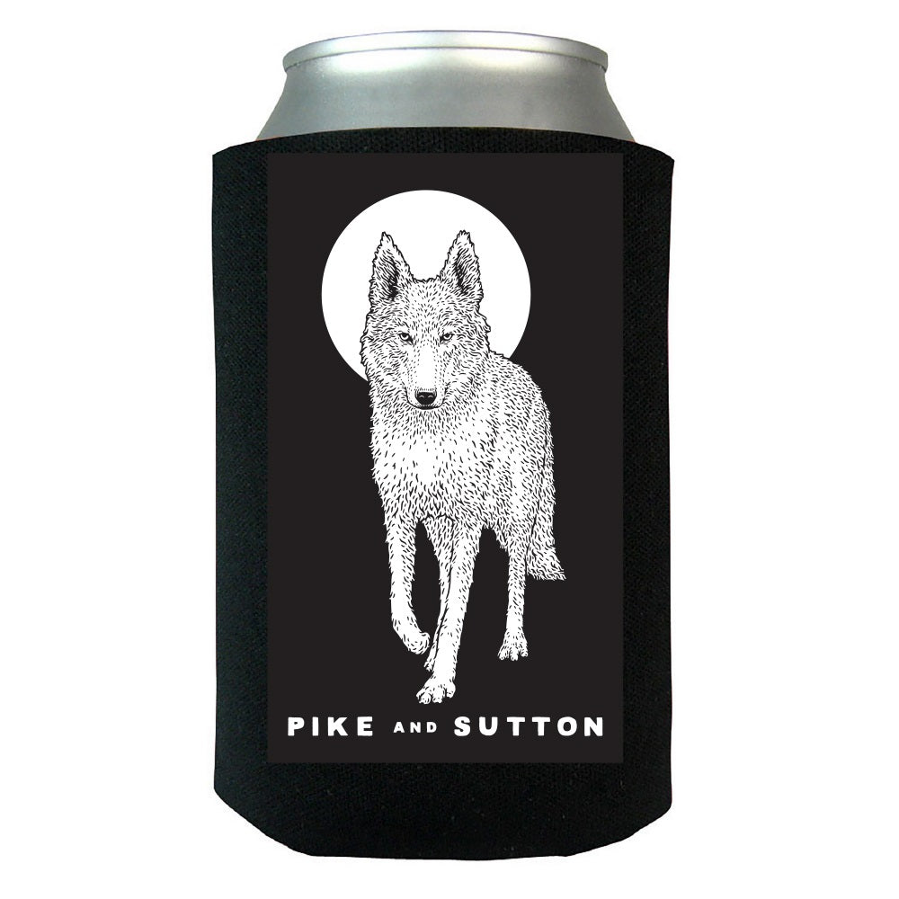 Pike and Sutton Wolf Koozie